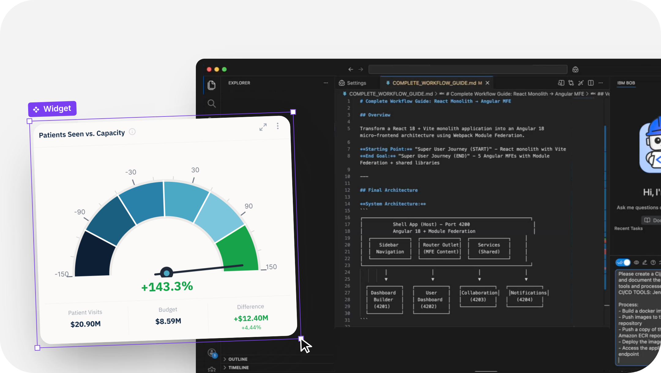 Design to Code Migration project preview